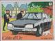 Sticker Autocollant Aufkleber Strip Cartoon Stripfiguur Tintin Kuifje Citroen CX 2200 Cote D'Or 1984 Bobbie Milou Snowy - Adesivi