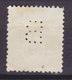 Denmark Perfin Perforé Lochung (B01) 'B' F.E. Bording, København Wellenlinien Stamp (2 Scans) - Varietà & Curiosità