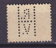 Denmark Perfin Perforé Lochung (R25) 'R.V.H' Reinhard Van Hauen, København (Bakery) Chr. IX. Stamp (2 Scans) - Plaatfouten En Curiosa