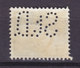 Denmark Perfin Perforé Lochung (S58) 'St.D.' Statens Statistiske Departement, København (2 Scans) - Variétés Et Curiosités