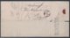 Pre-philatelic Letter Sent From Vienna To Belgrade. Vorphilatelistischer Brief Von Wien Nach Belgrad. - ...-1850 Préphilatélie