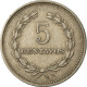 Monnaie, El Salvador, 5 Centavos, 1975, TTB, Copper-Nickel Clad Steel, KM:149 - El Salvador
