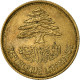 Monnaie, Lebanon, 25 Piastres, 1961, Utrecht, TTB, Aluminum-Bronze, KM:16.2 - Liban