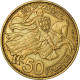 Monnaie, Monaco, Rainier III, 50 Francs, Cinquante, 1950, TTB+, Aluminum-Bronze - 1949-1956 Old Francs