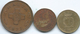 Malta - 1 Cent - 1972 - KM8; 1986 - KM78 & 2004 - KM93 - Malta