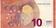 10 Euros 2014 Serie UC , U009I3 Signature Mario Draghi UNC  N° UC 6213541447 - 10 Euro