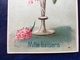 Embossed-Gaufrée--"Vase Art Nouveau Avec Des Lilas"(2443)--1906 - Other & Unclassified