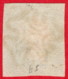 GBR SC #1 U (F,C) 1840 Queen Victoria 4-margins (very Close @ L) W/red MC Cancel CV $370.00 - Oblitérés