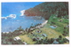 Village On Apolima Island, Western Samoa, Postcard (creased) With 10 Sene Stamp Triton Shell I Sisifo - Samoa