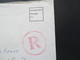 Flypost / Airmail 1966 Einschreiben Stockholm PFA Port Paye Nach Victoria Australien 3 Ank. Stempel Roter K1 R / Reko - Brieven En Documenten