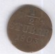 1/2 Stuber Allemagne Duché De Berg 1803 - Small Coins & Other Subdivisions