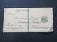 Russland 1890 S2 B ?! Streifband Nach Hamburg An Das Victoria Hotel Und Dann Weitergeleitet Nach Frankfurt Am Main - Storia Postale