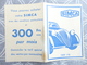 VOITURE AUTOMOBILE PUBLICITE TARIF SIMCA 1938 SIMCA 5 ET 8 6.8 X 9.4 CM - Publicités