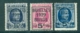 België 1929 Houyoux Voorafstempeling Bruxelles OPB 273-275 Postfris MNH - Ongebruikt