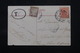 AUSTRALIE - Affranchissement Victoria Sur Carte Postale ( Bush Hut) En 1907 Pour La France Et Taxé - L 59168 - Cartas & Documentos