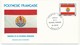 POLYNESIE FRANCAISE - 1  FDC - Drapeau De La Polynésie + Timbre Type, Neuf - FDC