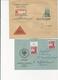 Sarre 1955. 4 Belles Lettres Dont 2 Recommandées-1c Remboursement. TB - Autres & Non Classés