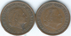 Netherlands - Juliana - 1 Cent - 1954 - Fish Mintmark & 1971 - Cock Mintmark - KM180 - 1948-1980 : Juliana