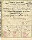 88 -SENONES à MOUSSEY --"Action De 500 Francs" -(Société. A . Du TRAMWAY à VOIE NORMALE) .Daté Du 29/08/1912- - Chemin De Fer & Tramway