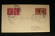 Lettre Paquebot ERIDAN Messageries Maritimes Cachet Cristobal Panama 19/07/1937 Vers USA - Poste Maritime