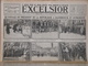 Journal EXCELSIOR 12 Août 1919 Le Président à HAZEBROUCK Et DUNKERQUE CLEMENCEAU à LENS CARVIN BETHUNE OIGNIES - 1914-18