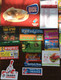 Delcampe - Lot Of 20 Israeli Advertising Fidge Magnets: Food, Plumber, Computing & Post Office Services - Publicitaires