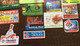 Delcampe - Lot Of 20 Israeli Advertising Fidge Magnets: Food, Plumber, Computing & Post Office Services - Publicitaires