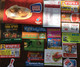 Delcampe - Lot Of 20 Israeli Advertising Fidge Magnets: Food, Plumber, Computing & Post Office Services - Publicitaires