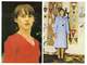 Lot Four Postcards Nadia Comaneci - Gymnastik