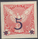 3377 ✅ Defins Birds Pigeons Post Optd. Newspaper Stamps 1926 Czechoslovakia 1v Set MNH ** Imperf Imp - Unused Stamps