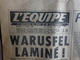 Journal L'equipe Octobre 1980 (robic)- Warusfel Lamine - 1950 - Nu