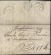 Lettre De L'Isla De Cuba La Havane 5 FEVRIER 1843 Pour L'Angleterre Par Vapeur Anglais CAD BATH MR 6 1843 A Taxe - Voorfilatelie