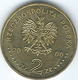 Poland - 2 Zlote - 2000 - King Jan II Kazimierrz - KMY398 - Polen