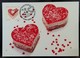 Heartwarming Love Heart Red Cake Happy Birthday 2015 Hong Kong Maximum Card Type G - Maximum Cards