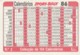 1986 Pocket Calendar Calandrier Calendario Portugal Futebol Soccer Mexico 86 - Grand Format : 1981-90