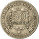 Monnaie, West African States, 50 Francs, 1981, TTB, Copper-nickel, KM:6 - Côte-d'Ivoire