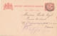 Nederlands Indië - 1909 - 5 Cent Cijfer, Briefkaart G17 Van Palembang - Stempel SINGAPORE - Naar Vienna / Österreich - Indes Néerlandaises