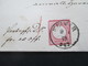 DR Brustschild Nr. 19 EF 1873 Stempel K1 Weimar Faltbrief Ohne Inhalt - Lettres & Documents