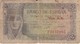 BILLETE DE ESPAÑA DE 5 PTAS DEL 13/02/1943 SERIE F  CALIDAD RC  (BANKNOTE) - 5 Peseten