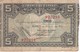 BILLETE DE ESPAÑA 5 PTAS DEL BANCO DE BILBAO 1937 - FIRMA BANCO VIZCAYA (BANKNOTE) - 5 Peseten