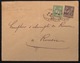 Lettre à 30c N°106 & 97 Obl Marseille Ligne D'Oran (cachet Bloc Horaire RRR) Pour Rouen TTB - 1898-1900 Sage (Type III)