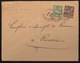 Lettre à 30c N°106 & 97 Obl Marseille Ligne D'Oran (cachet Bloc Horaire RRR) Pour Rouen TTB - 1898-1900 Sage (Tipo III)