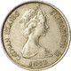 Monnaie, Îles Caïmans, Elizabeth II, 10 Cents, 1982, British Royal Mint, TTB - Iles Caïmans