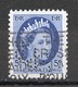 Canada - Kanada 1954 Y&T N°271 - Michel N°294 (o) - 5c Elisabeth II - Perforé CPR - Perfin