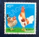 Polli D'Islanda - Icelandic Chickens - Used Stamps