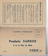 Carte Postale PRODUITS SANDOZ - Paris - 1927 - Other & Unclassified