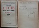 C1 Jean PREVOST - LUCIE PAULETTE NRF 1935 Envoi DEDICACE Autographe SIGNED PORT INCLUS - Libros Autografiados