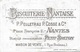 Chromo Ancien Biscuiterie Nantaise Pierrot Et Colombine 11.5* 7.5 Cm - Lu
