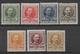 DANEMARK - YVERT N° 55/61 ** MNH (INFIME ADHERENCE SUR 61) - COTE = 427.5 EUR. - Ongebruikt