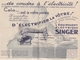 5 Documents Compagnie Singer Machines à Coudre Toulouse Albi Seuriac Tarn - Voir Description - 6 Scan - 1900 – 1949